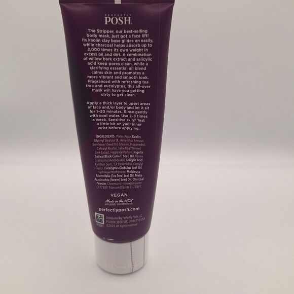 Perfectly Posh The Stripper Detoxifying Face Mask 3 oz New - Picture 2 of 4